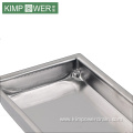 stainless steel channel drain shower
